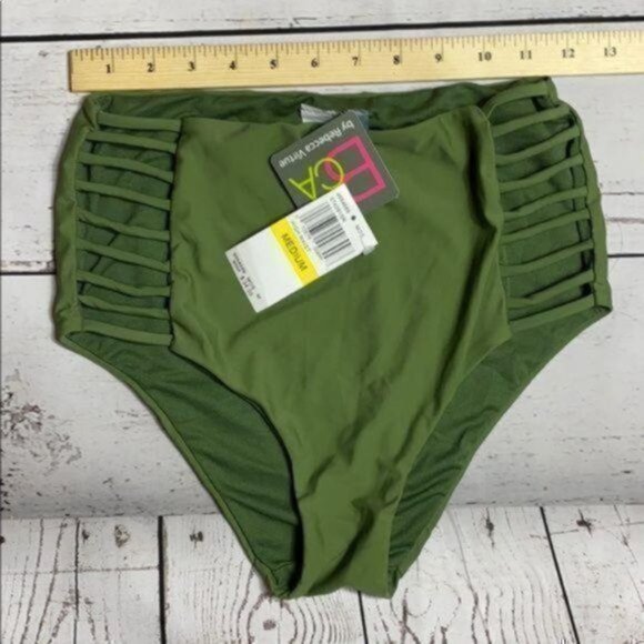 NWT Becca High Waist Enchanted Bikini Bottom - Picture 4 of 10